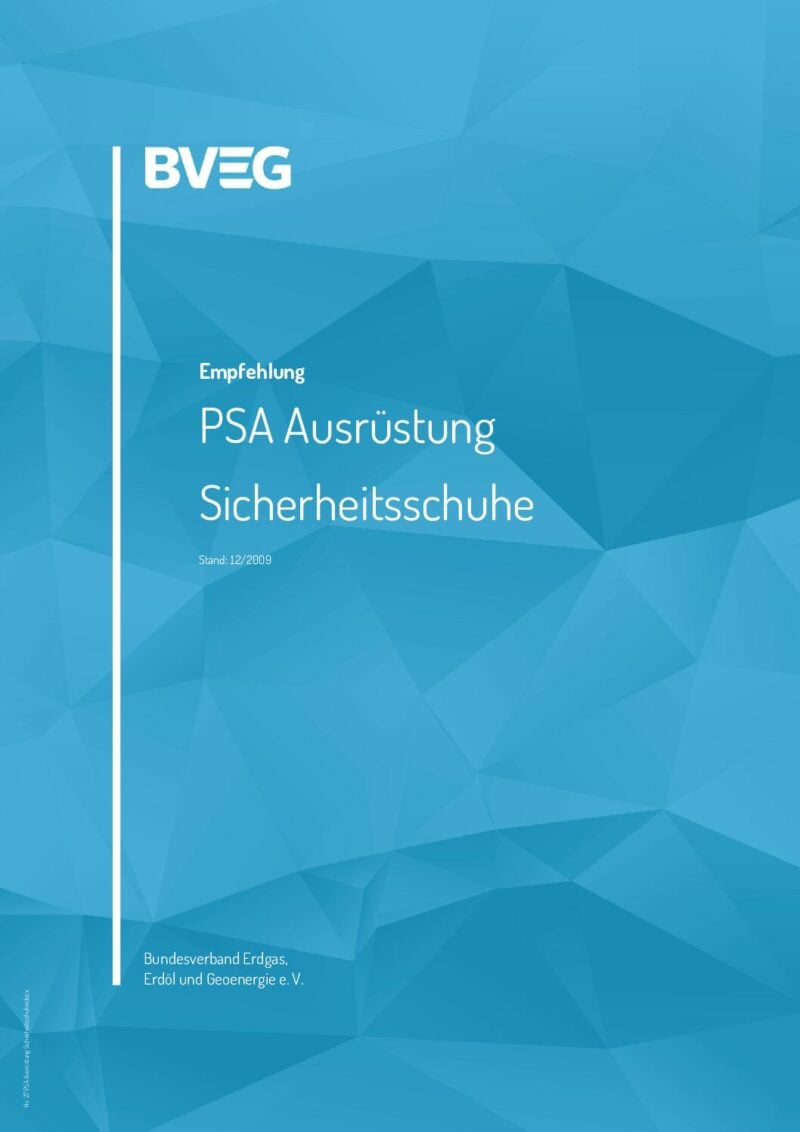 BVEG Leitfaden Persönliche Schutzausrüstung (PSA) - BVEG